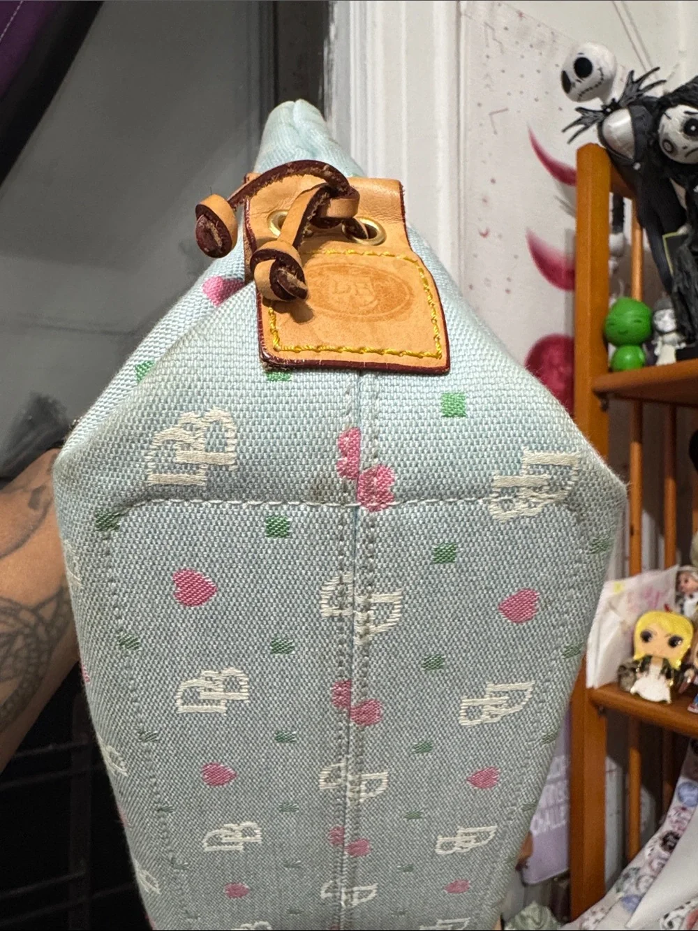 Dooney & Bourke tan leather